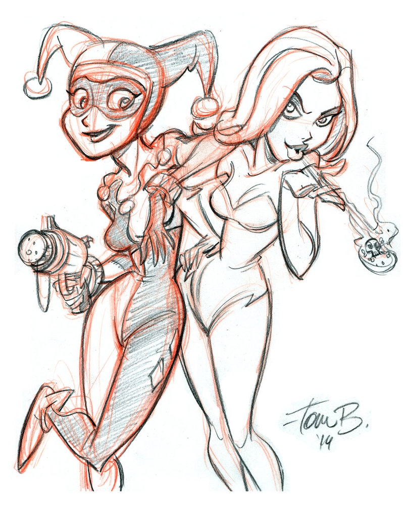 798x1001 Harley Quinn Amp Poison Ivy Comp