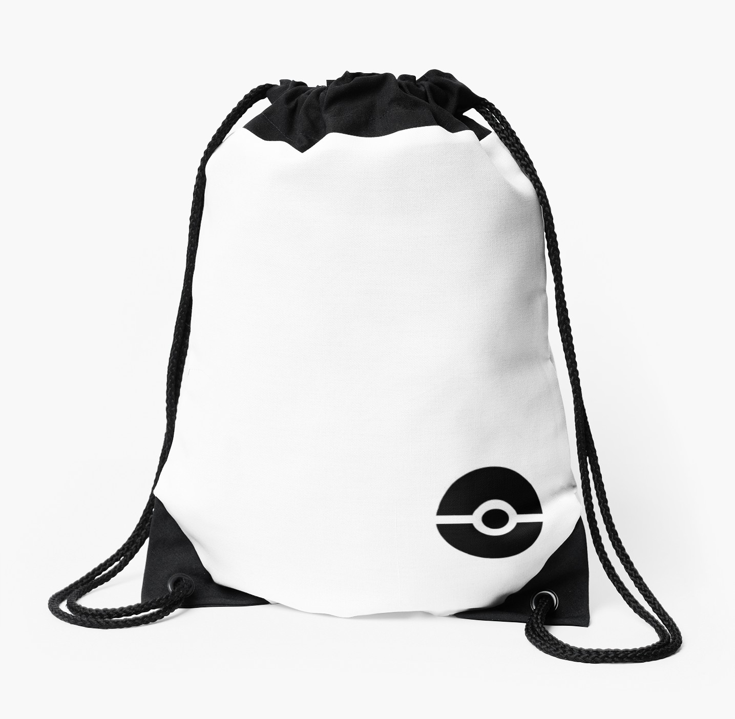1435x1404 Pokeball Drawstring Bags By Daftdesigns Redbubble