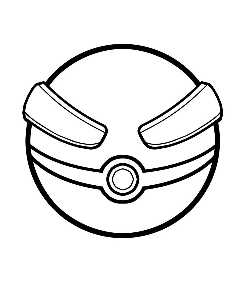 824x970 Greatball Line Art By Falco4077