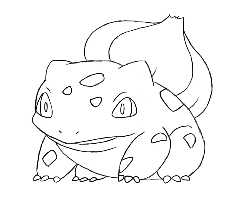 800x656 How To Draw Bulbasaur