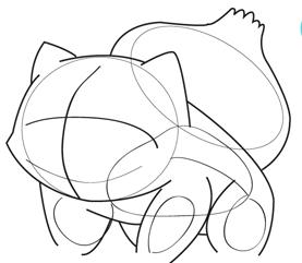 277x241 How To Draw Bulbasaur