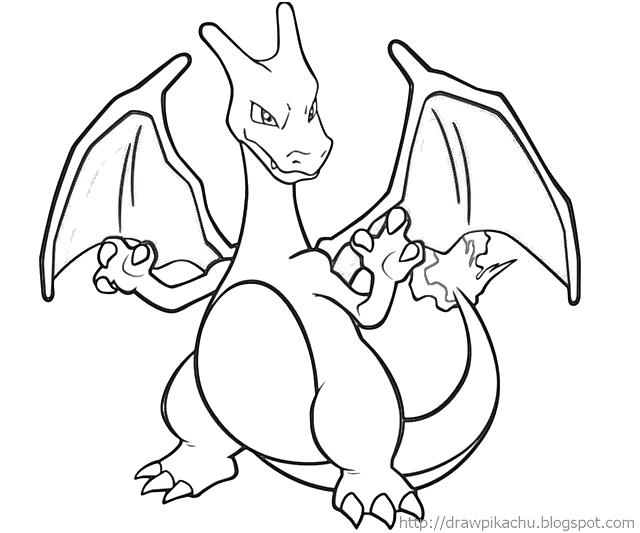 640x533 Pokemon Pictures To Color Charizard