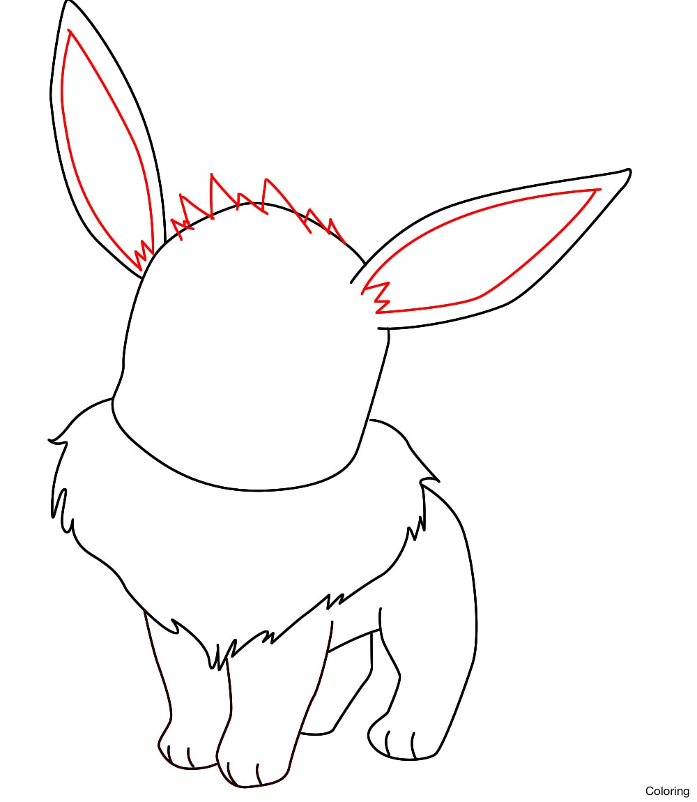 1000x1150 How To Draw Pokemon Easy Sketch Coloring Learn Clefairy In 12