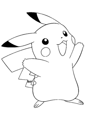 297x400 Pokemon 01 Coloring Page