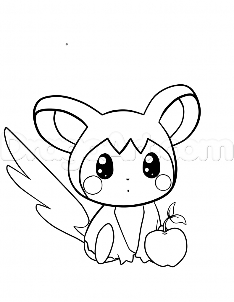 791x1024 Drawings Of Pokemon How To Draw Emolga From Pokemon, Stepstep