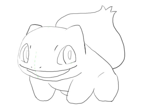 600x450 Drawn Pikachu Small