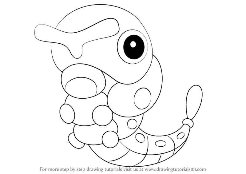 Pokemon Line Drawing at GetDrawings | Free download