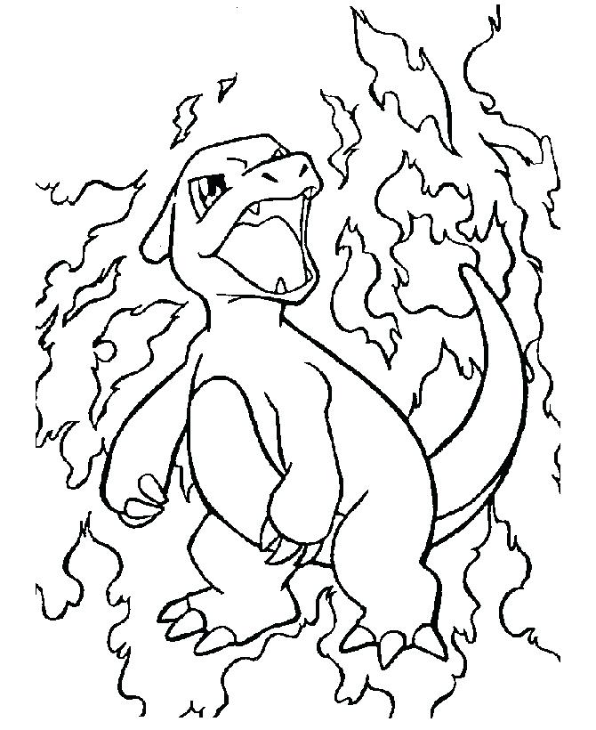 670x820 Charmander Pokemon Coloring Page Together With Coloring Page 629