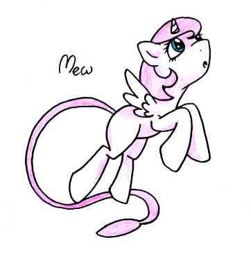 362x370 Mew Pony By Minty Red