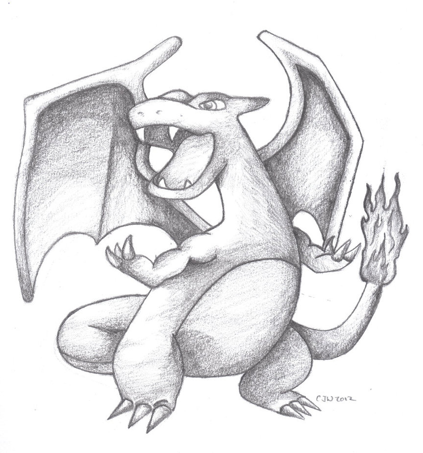 864x924 Charizard By Kyg0n