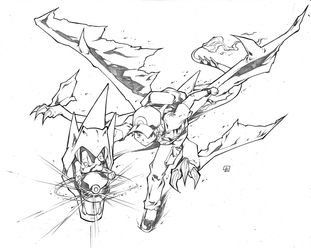 1280x1024 Pokemon The Origin Da By Marvelmania