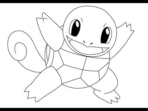 480x360 How To Draw Squirtle Using Paint