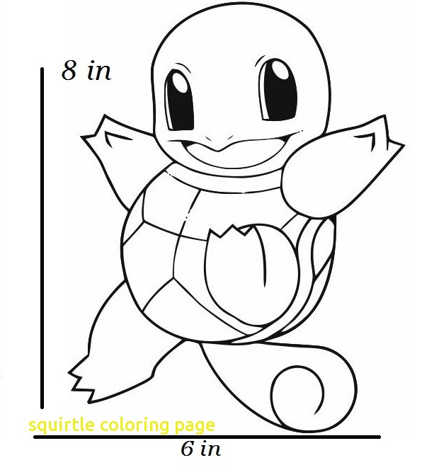 613x657 Squirtle Coloring Page With B 32 Pokemon Coloring Pages Amp Coloring