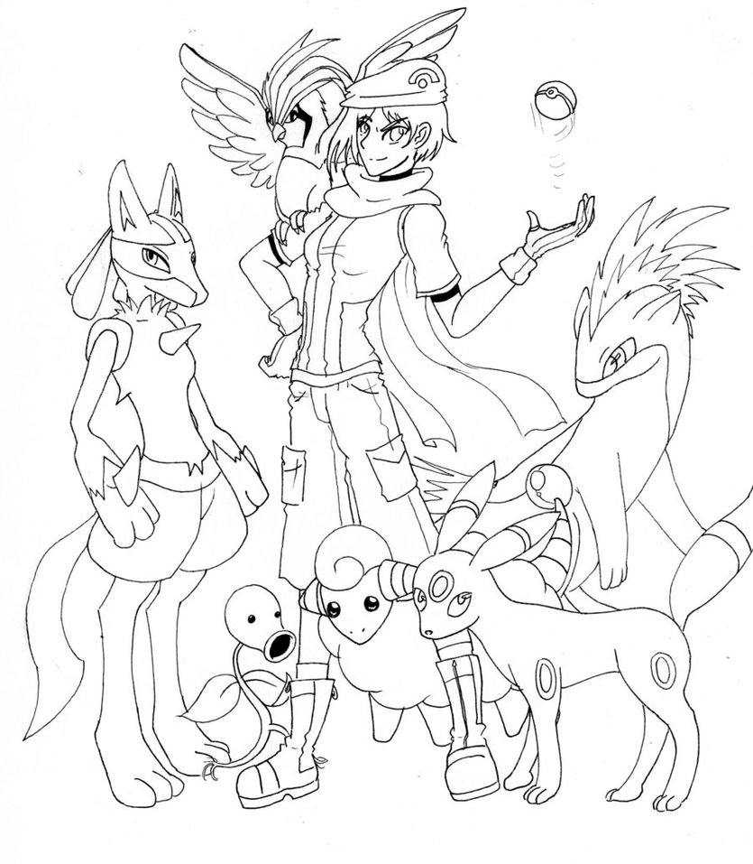 835x957 Pokemon Trainer By Kanzencm