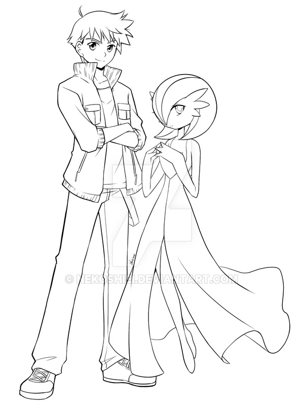 600x800 Pokemon Trainer By Nekoshiei