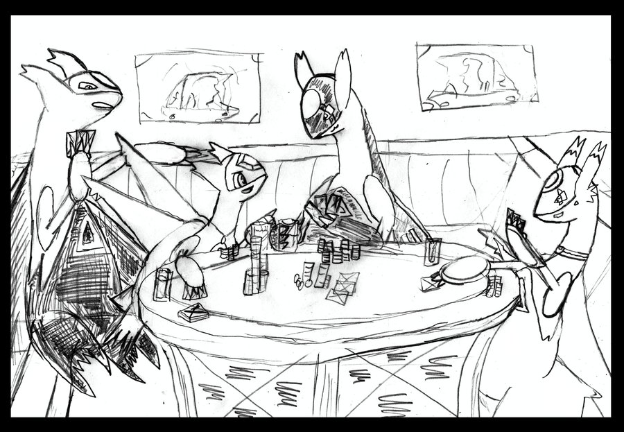 900x623 Poker Playing Latis By Lanios