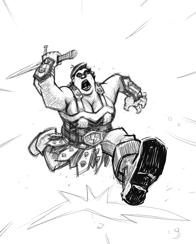 745x927 Character Drawings