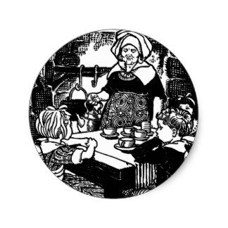 324x324 Vintage Cooking Illustration Stickers Zazzle