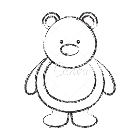 550x550 Polar Bear Cute Character