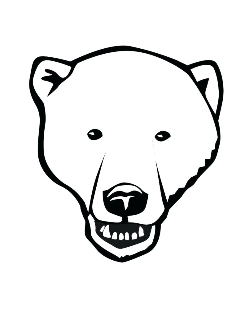 791x1023 Coloring Polar Bear Coloring Sheet Printable Size Click Here