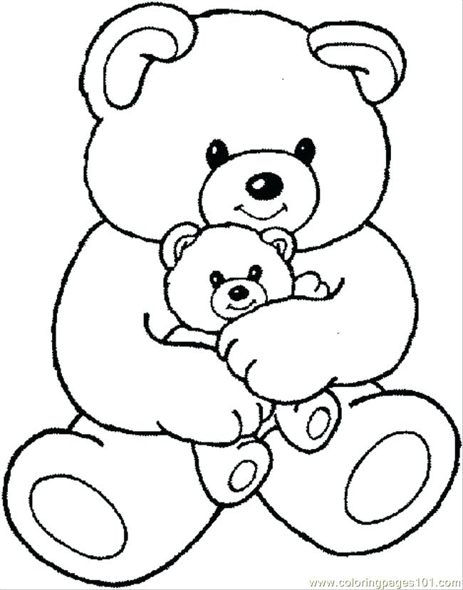 650x828 Bear Coloring Book Plus Cute Bear Coloring Pages 97