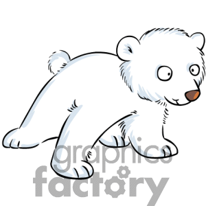 300x300 Polar Bear Clipart