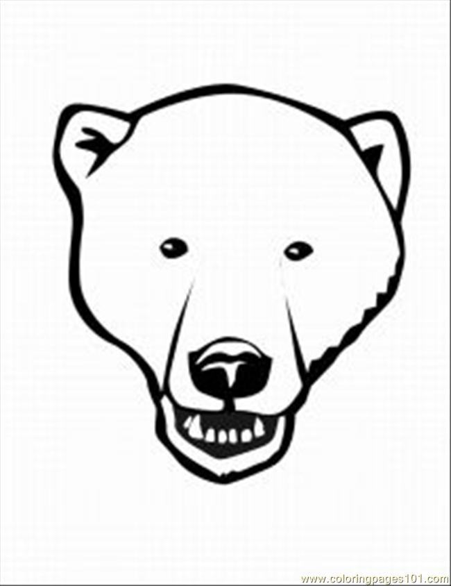 650x844 Polar Bear Pictures To Color Many Interesting Cliparts