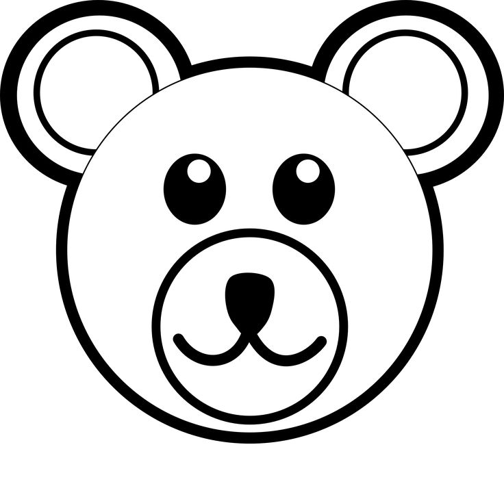736x707 Polar Bear Face Clipart