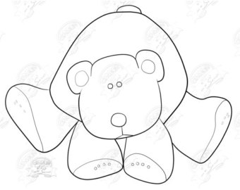 340x270 Polar Bear Drawing Etsy