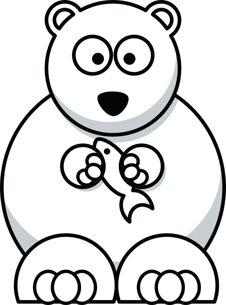 736x993 Polar Bear Coloring Page Best Coloring Disney Book