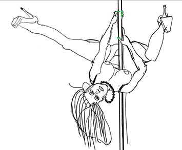 355x293 Pole Dance