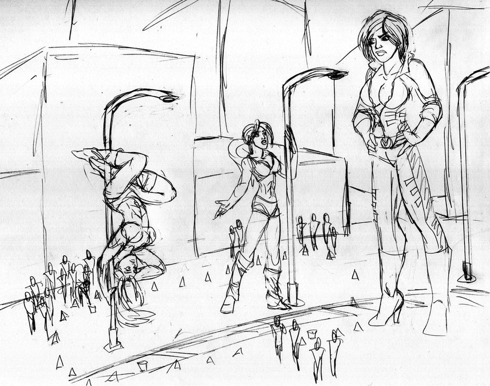 1007x794 Light Pole Dancing By Triffraff