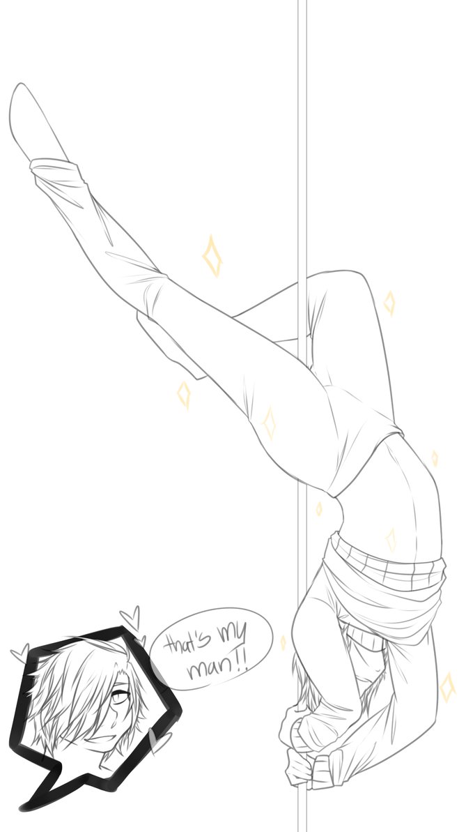 669x1193 Pole Dance By Kikioi