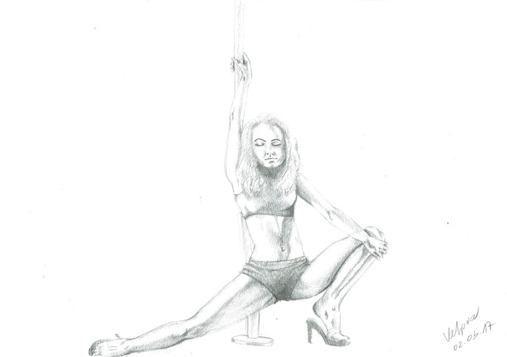 1023x721 Pole Dance By Kel Pia