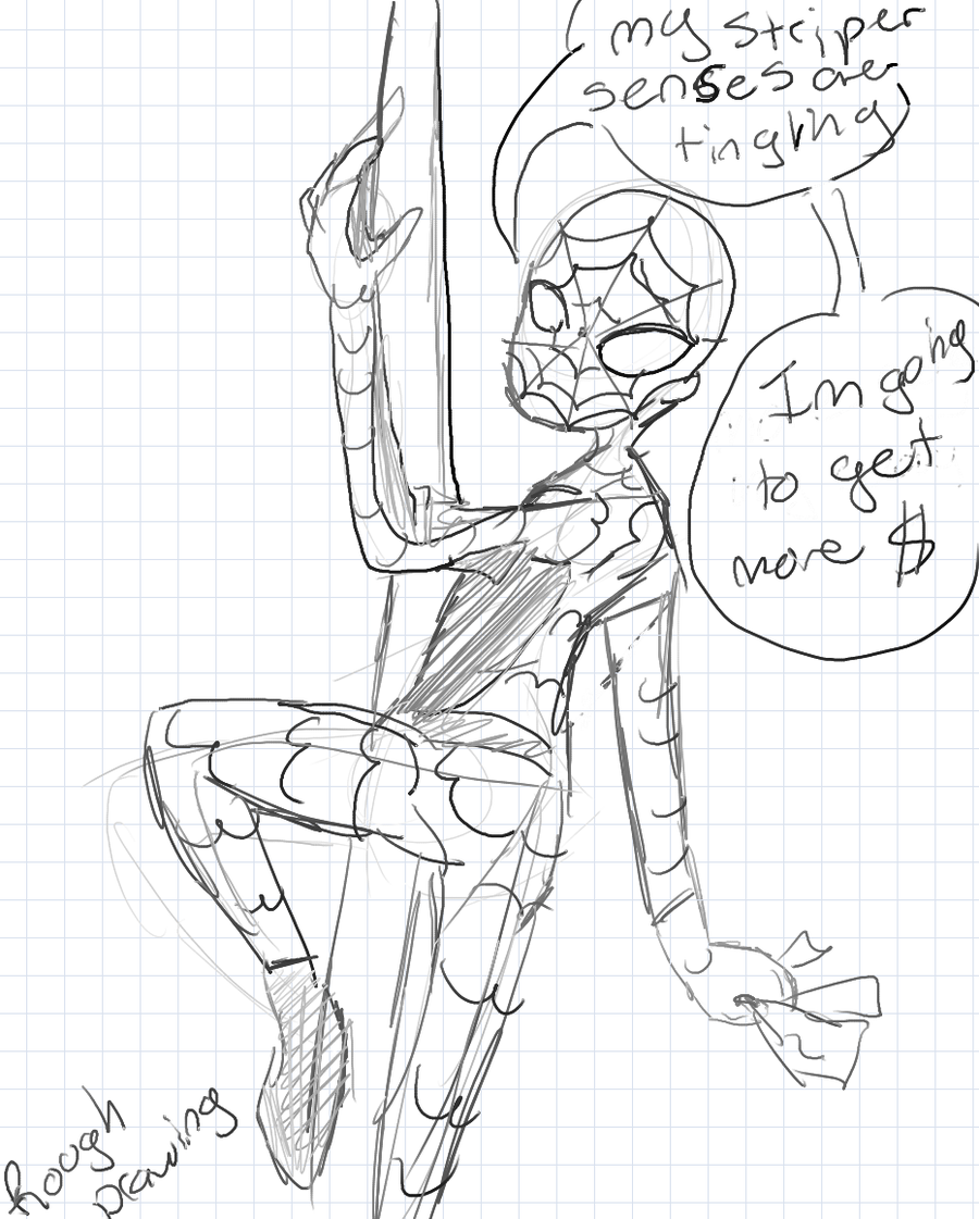 900x1121 Step 1 Pole Dancing Spiderman By Ilovezimandgir123