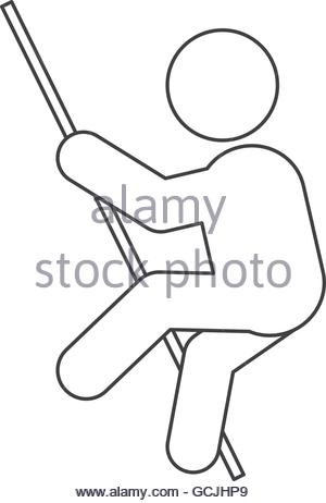 300x462 Jump Rope Drawing Icon Stock Vector Art Amp Illustration, Vector