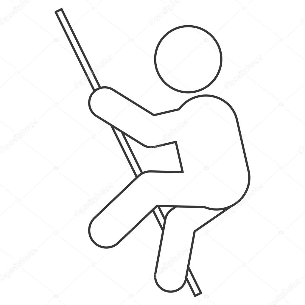 1024x1024 Pole Vault Pictogram Icon Stock Vector Jemastock