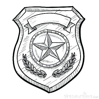 400x400 Police Badge Coloring Page Brexitbook.club