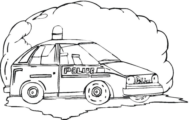 660x420 Police Car Coloring Page Bebo Pandco