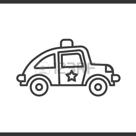 450x450 Police Car Icon Royalty Free Cliparts, Vectors, And Stock