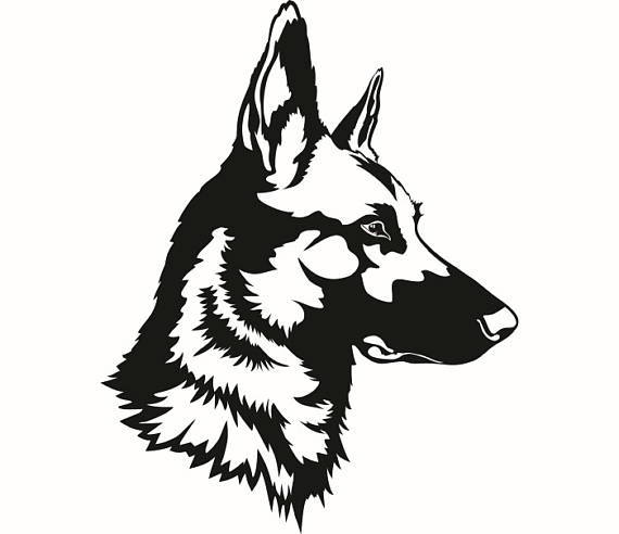 Police Dog Drawing at GetDrawings | Free download