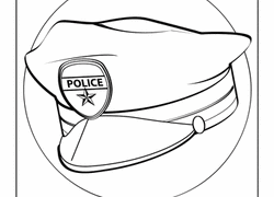 250x180 Police Coloring Pages Amp Printables