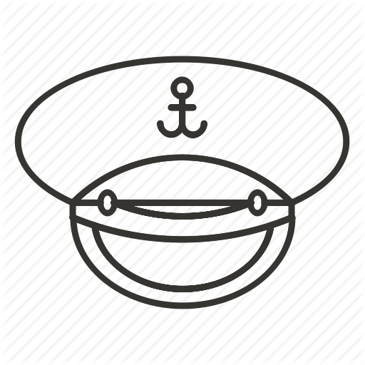 512x512 Captain, Captains Cap, Clothes, Hat, Headdress, Police, Uniform