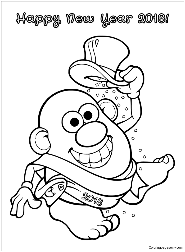 781x1063 Mr Potato Head Police Officer Coloring Page Free Mrs Pages