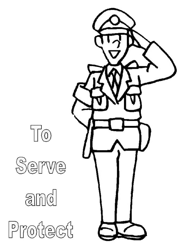 600x800 Police Car Colouring Pages
