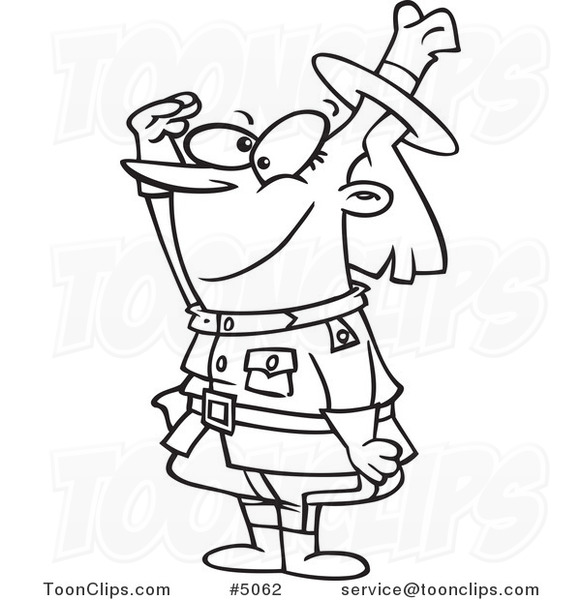 581x600 Cartoon Black And White Line Drawing Of A Female Royal Canadian