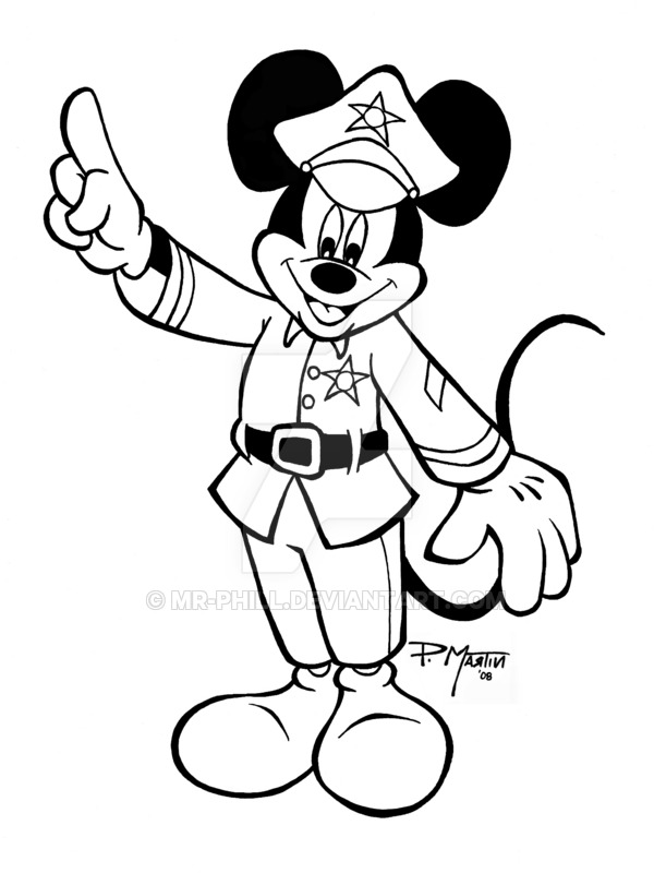 600x800 Police Officer Mickey By Mr Phill