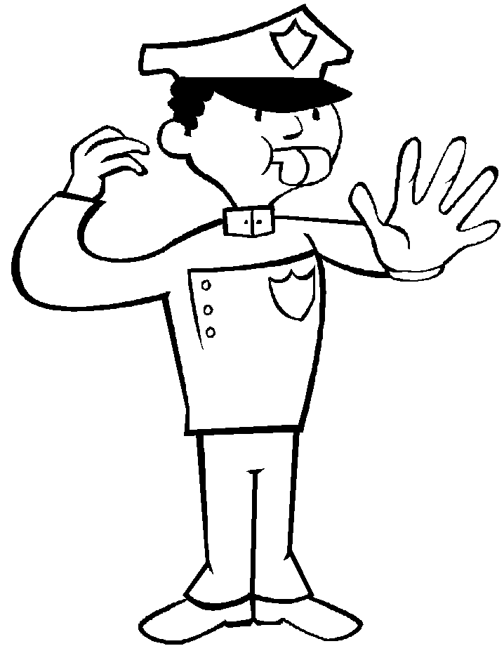 718x957 Policeman Drawing 362215