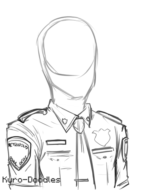 500x665 Metropolis Police Uniform By Kuro Doodles