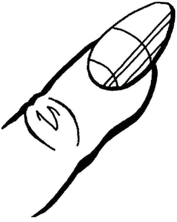 600x754 Polish Coloring Pages Finger Nail Polish Coloring Pages Coloring